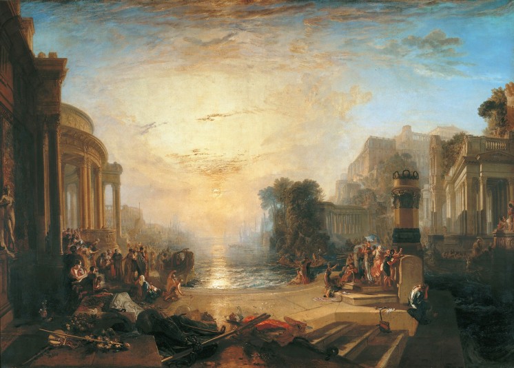 Der Niedergang Karthagos, 1817