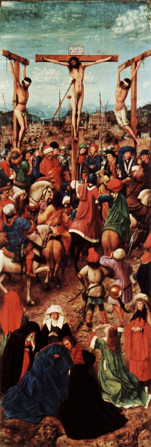 Jan van Eyck, Kreuzigung